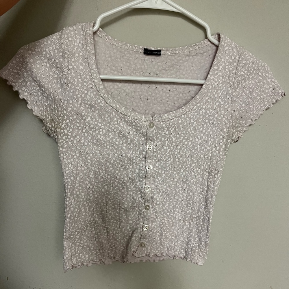 Brandy Melville Pink Zelly Top 🌸💗⚡️